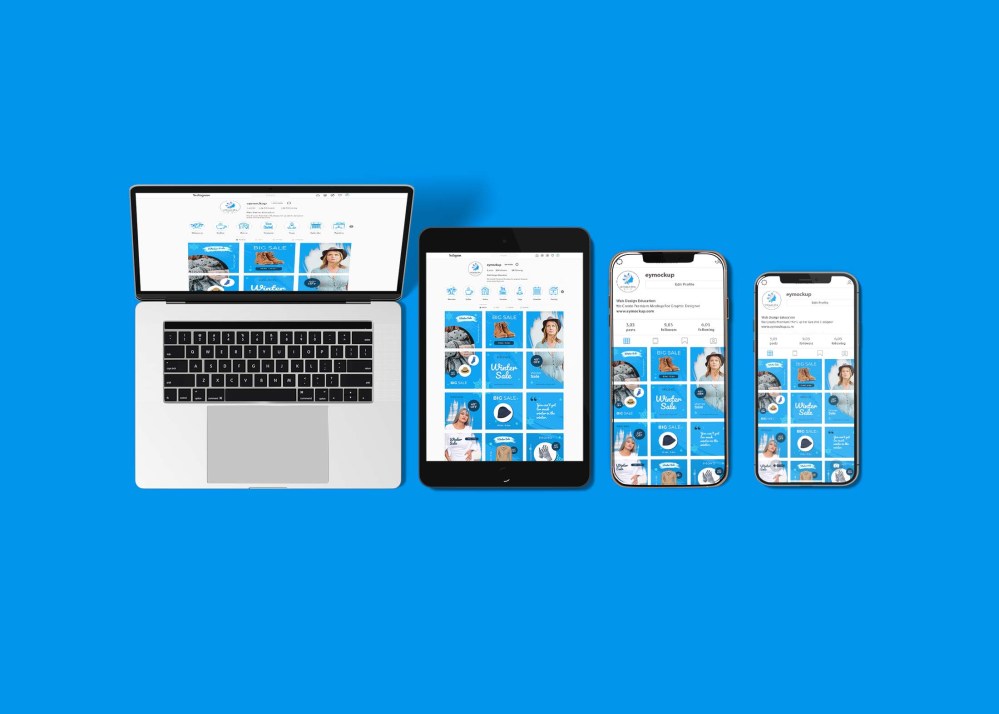 Free All Device Website Mockup - Freebies Mockup