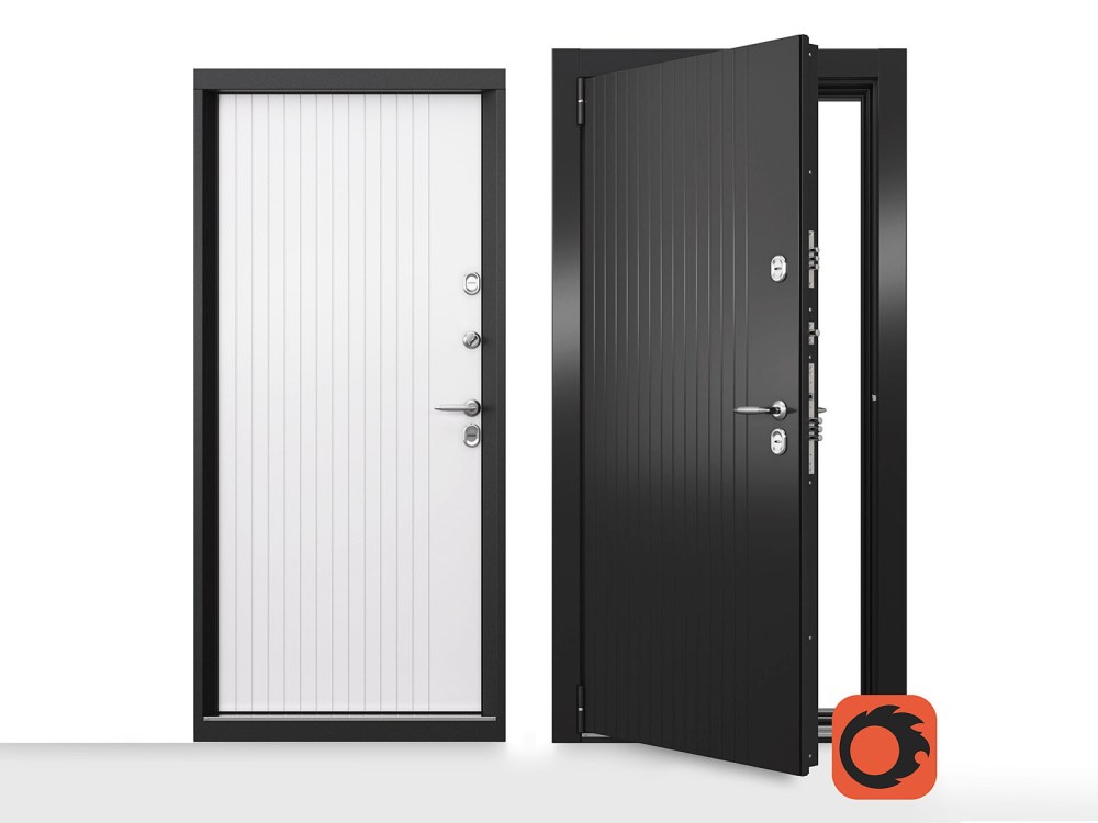 Outdoor Door 3D Model