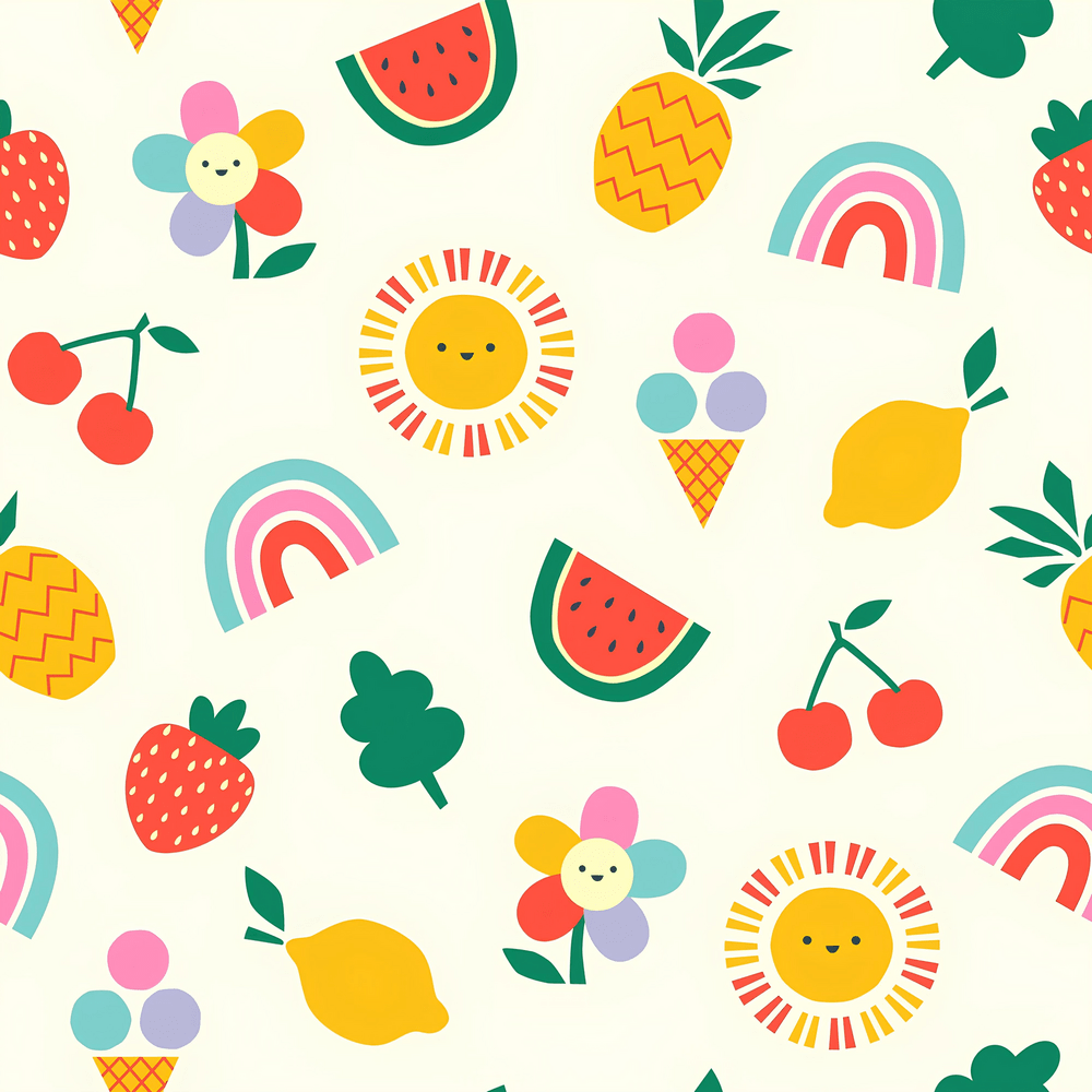 Coclorful seamless vector pattern