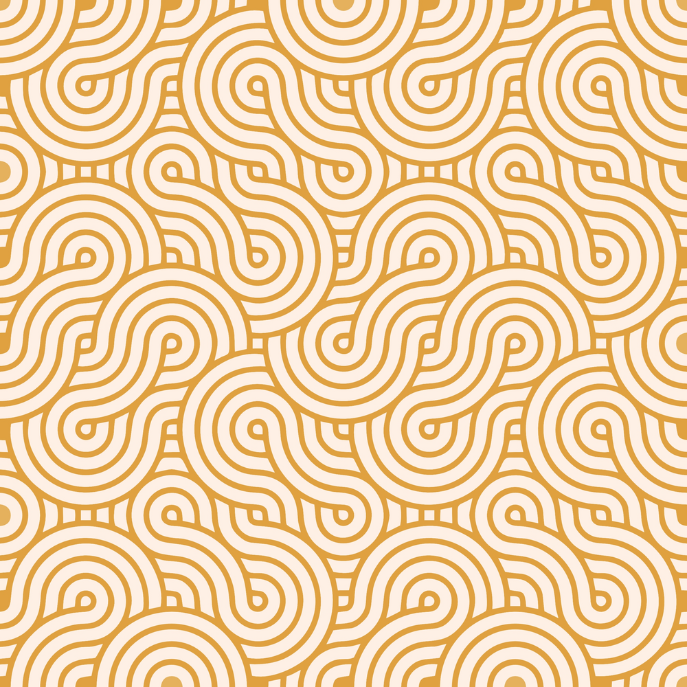 Brown Colored Geometric seamless pattern vector