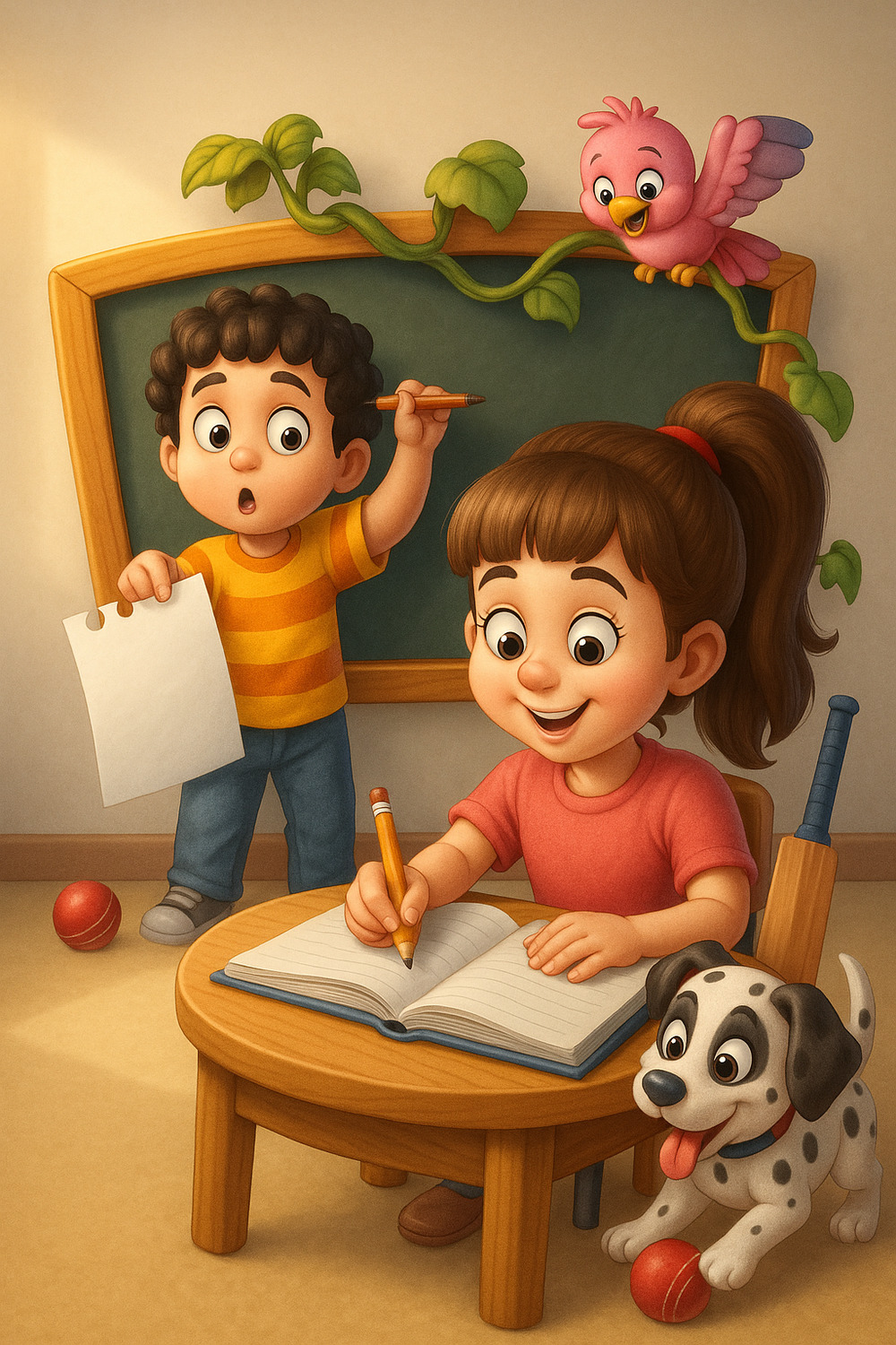 Children Learning with Playful Inspiration