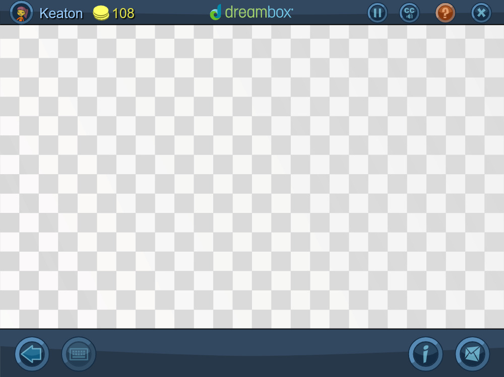 Blank Transparent Interface with Colorful Controls