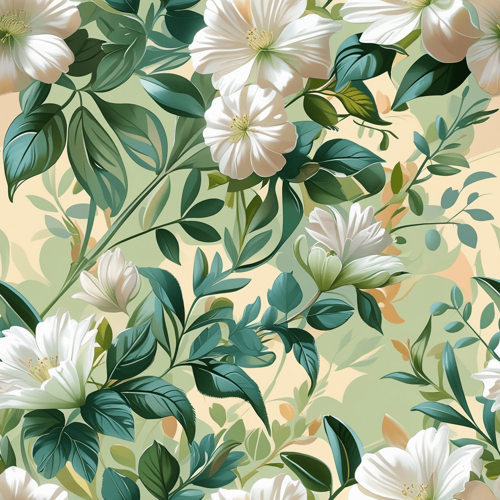 Elegant Floral Allover Design