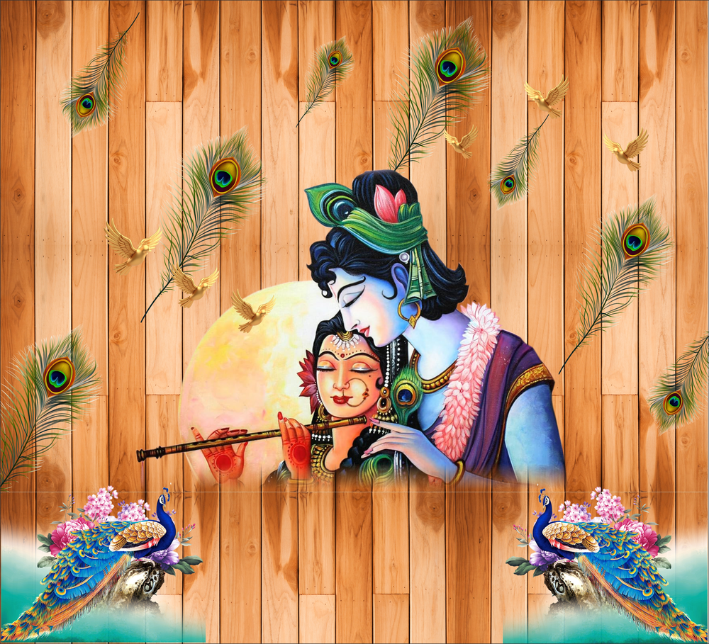 Radhe Rani and Lord Krishna: Enchantment of Divine Love