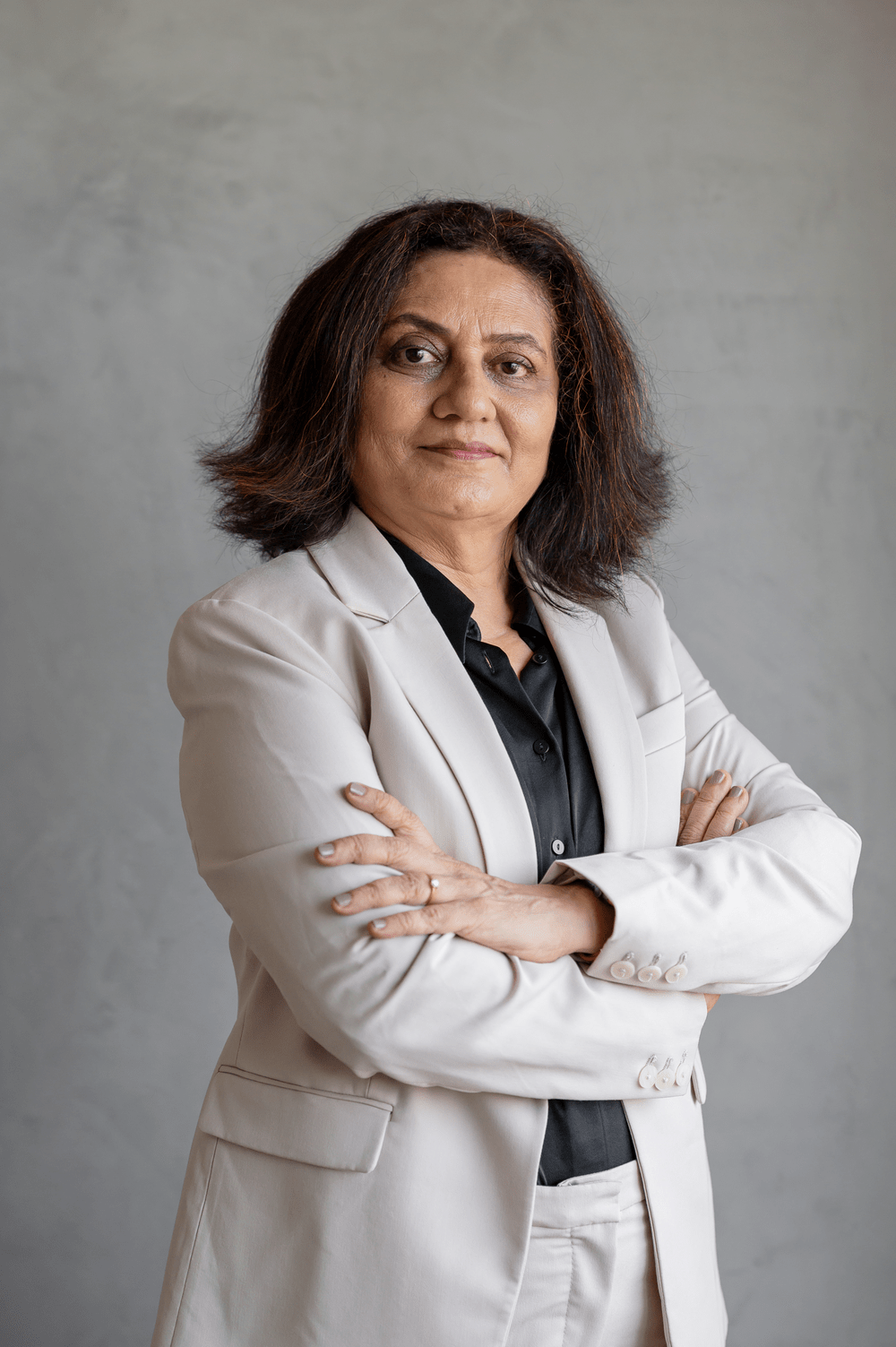 Confident Businesswoman in Professional Attire