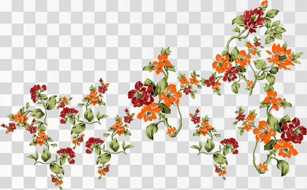 digital flower