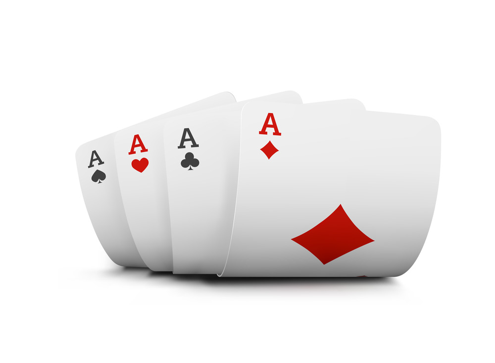Four Aces Playing Cards