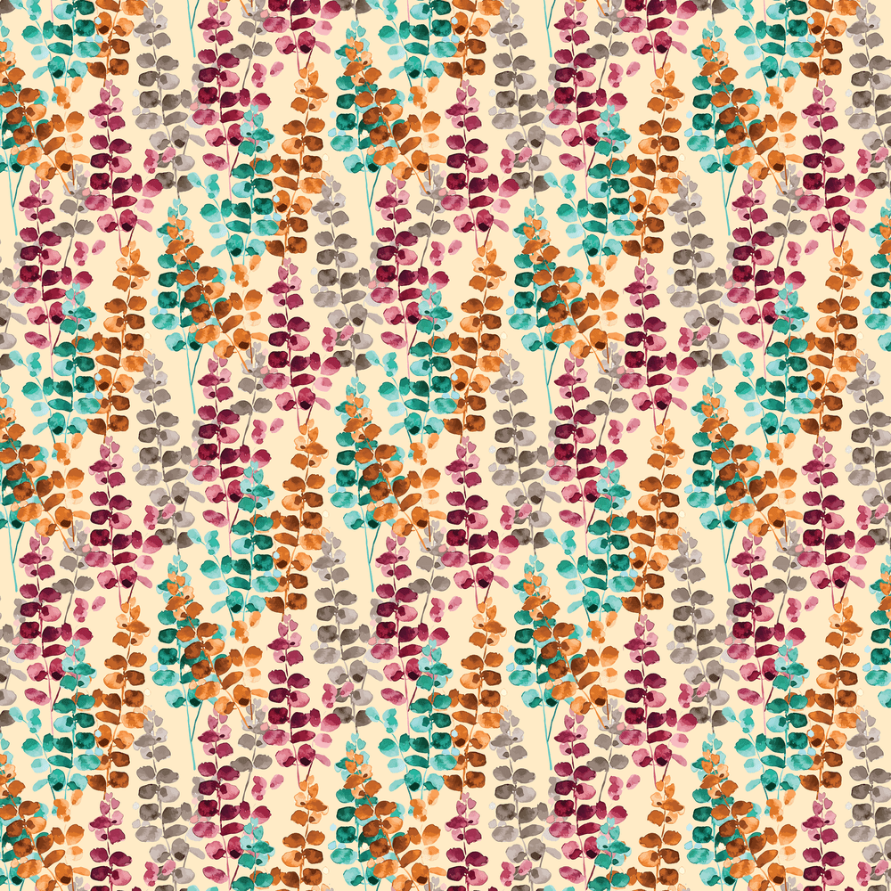 Colorful Floral Pattern Background
