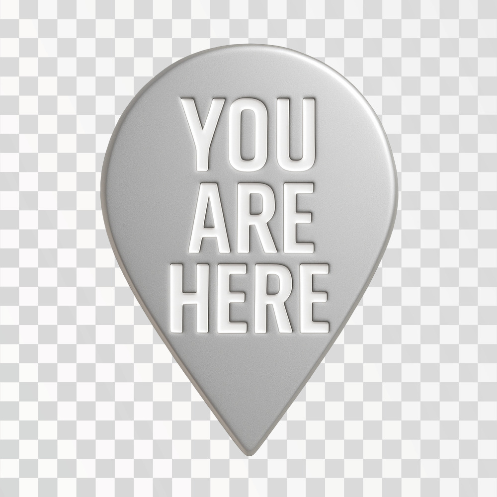 You Are Here Location Marker