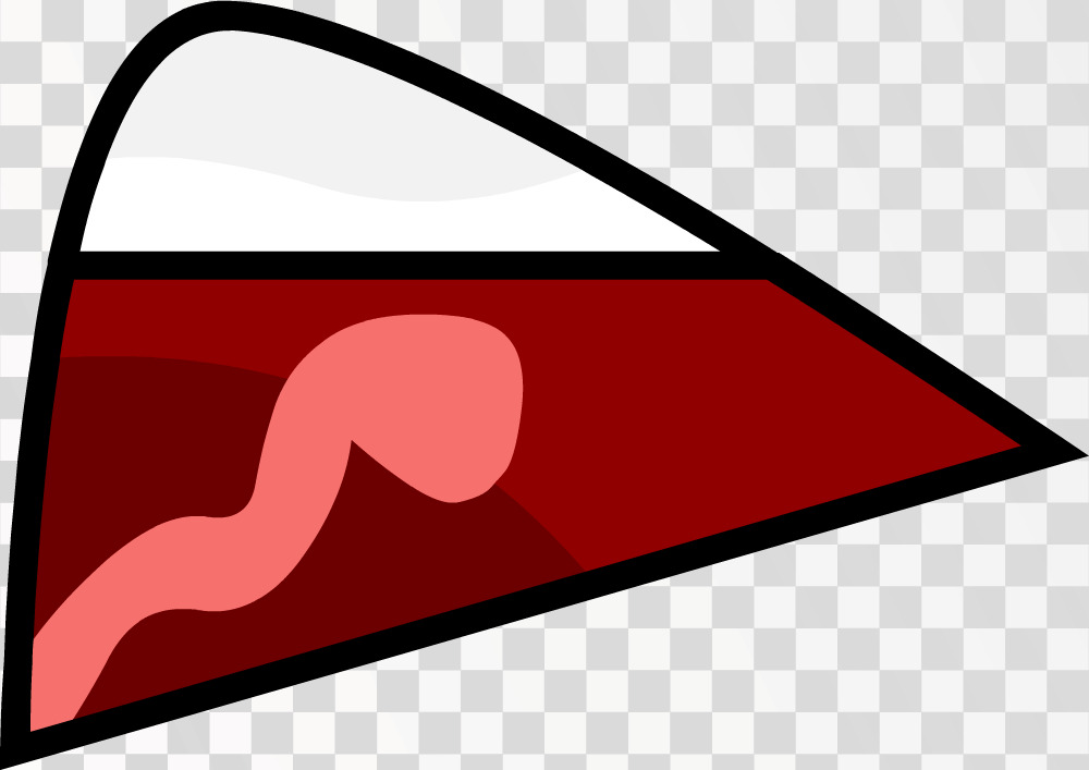 bfdi mouth - PNG transparent image