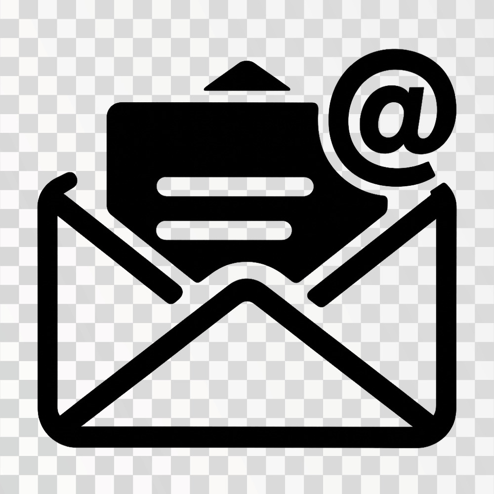 Email Icon Symbol for Digital Communication