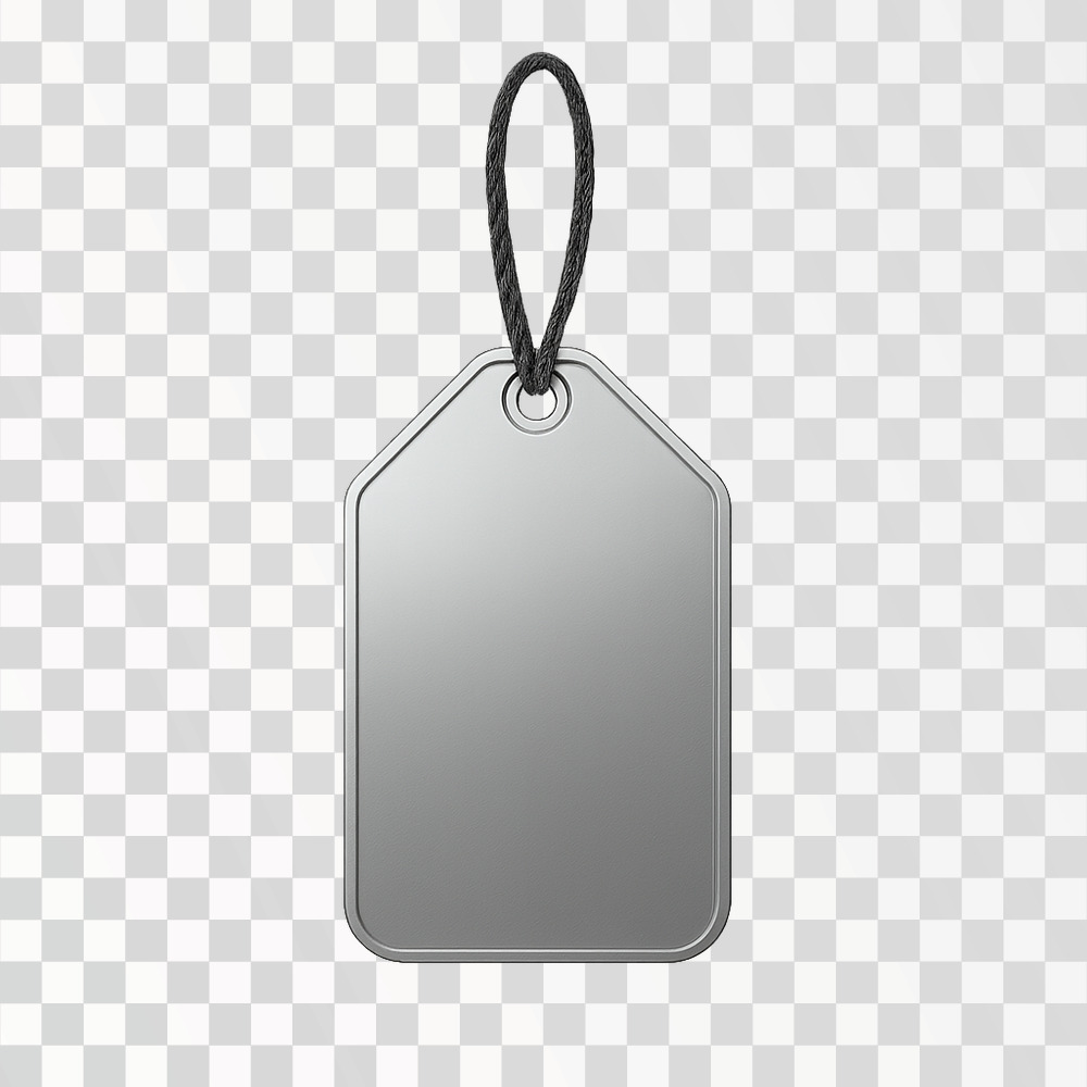 Blank Price Tag Template