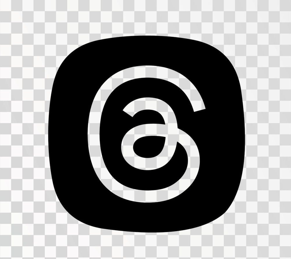 Threads Icon PNG - Social Media Logo