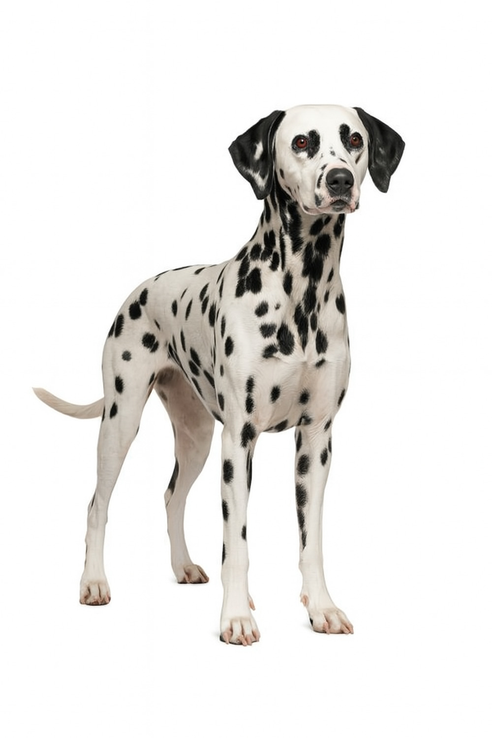 Elegant Dalmatian Dog Portrait