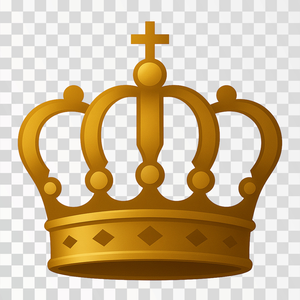 Golden Crown Icon