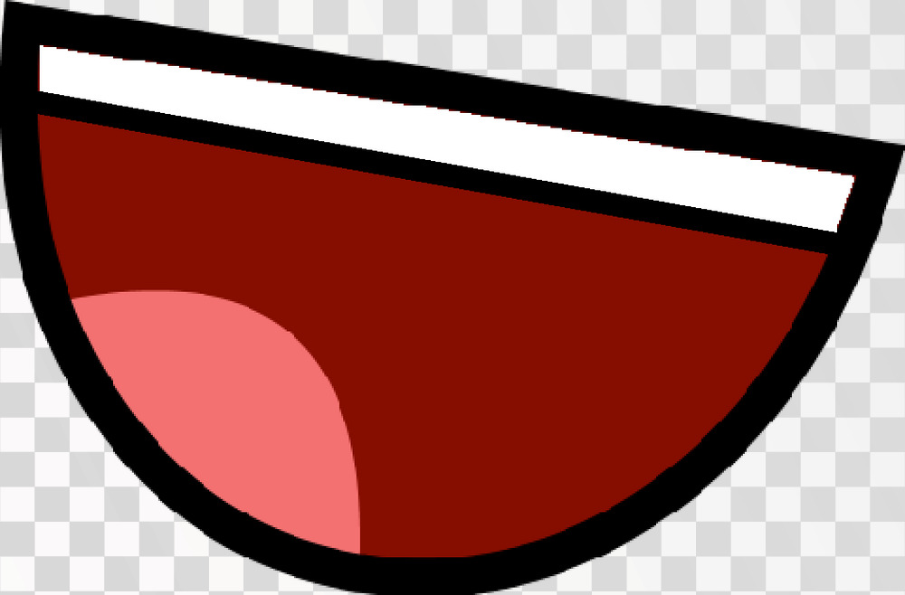 bfdi mouth - PNG transparent image