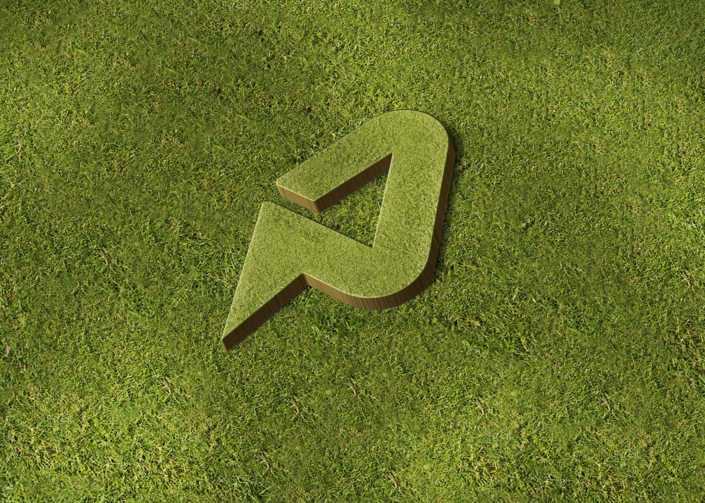 Free PSD 3D Logo Mockup