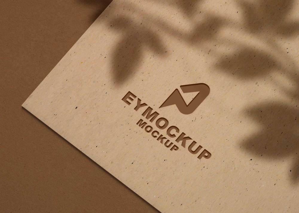 Game 3D Logo Mockup