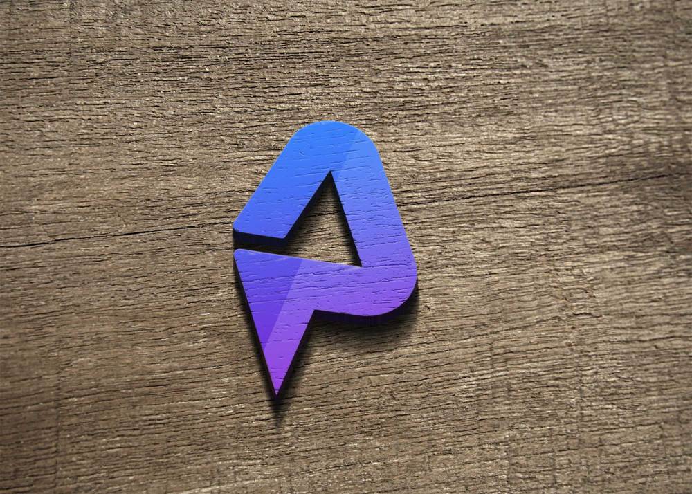 Free Download 3D Logo Mockup
