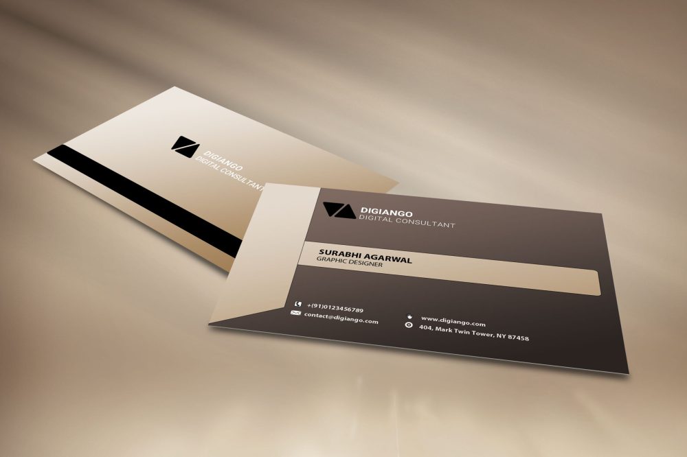 Free Brown Company Card Design