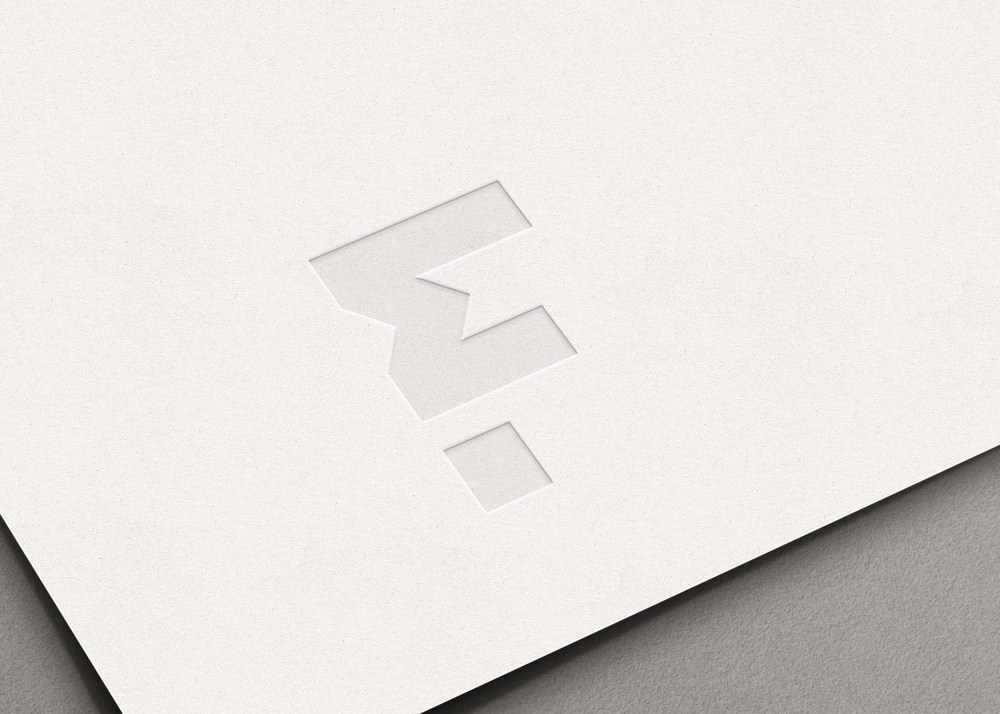 Free Embross 3D Logo Mockup