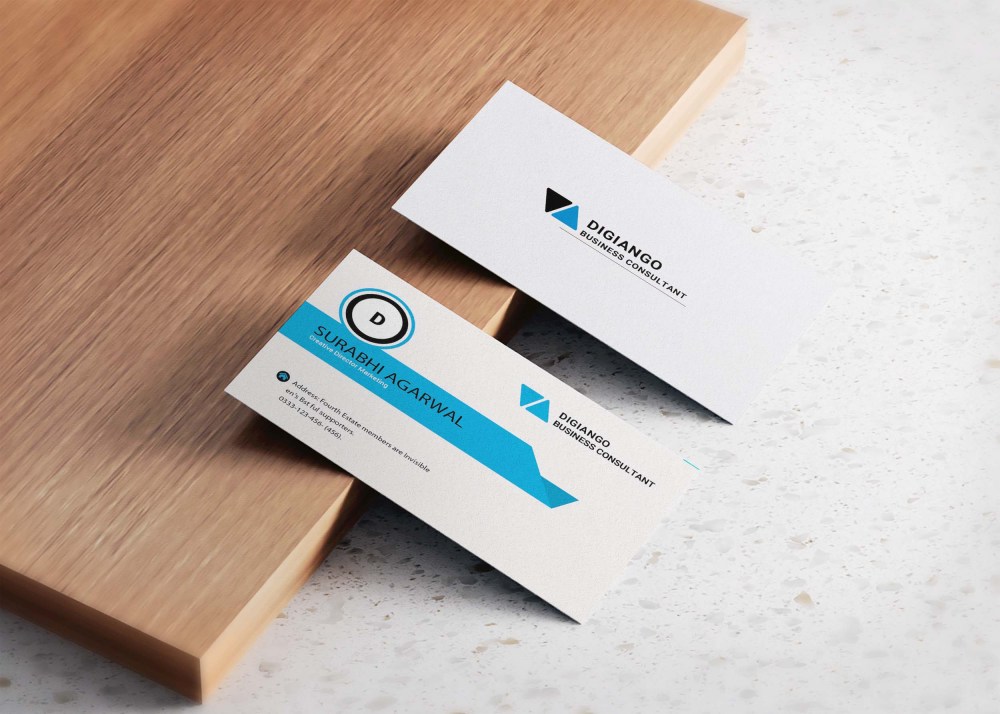 Free Fresh Minimal Business Card Design