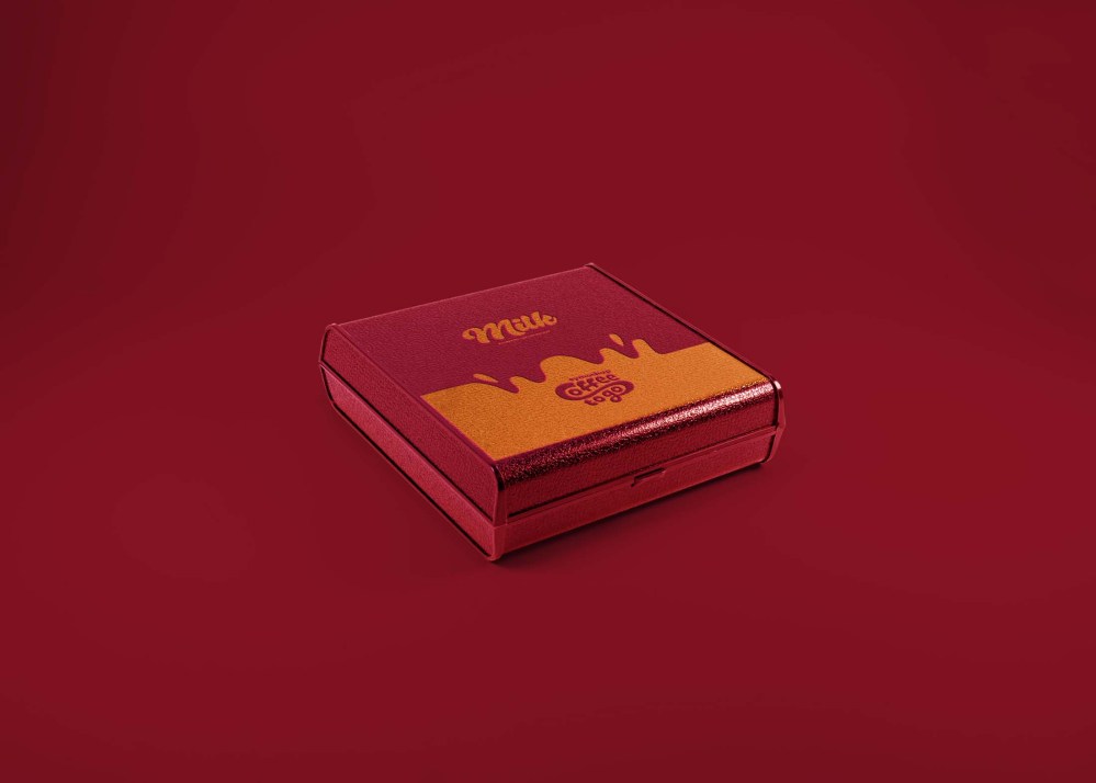 Free Luxury Gift Box Mockup - Freebies Mockup