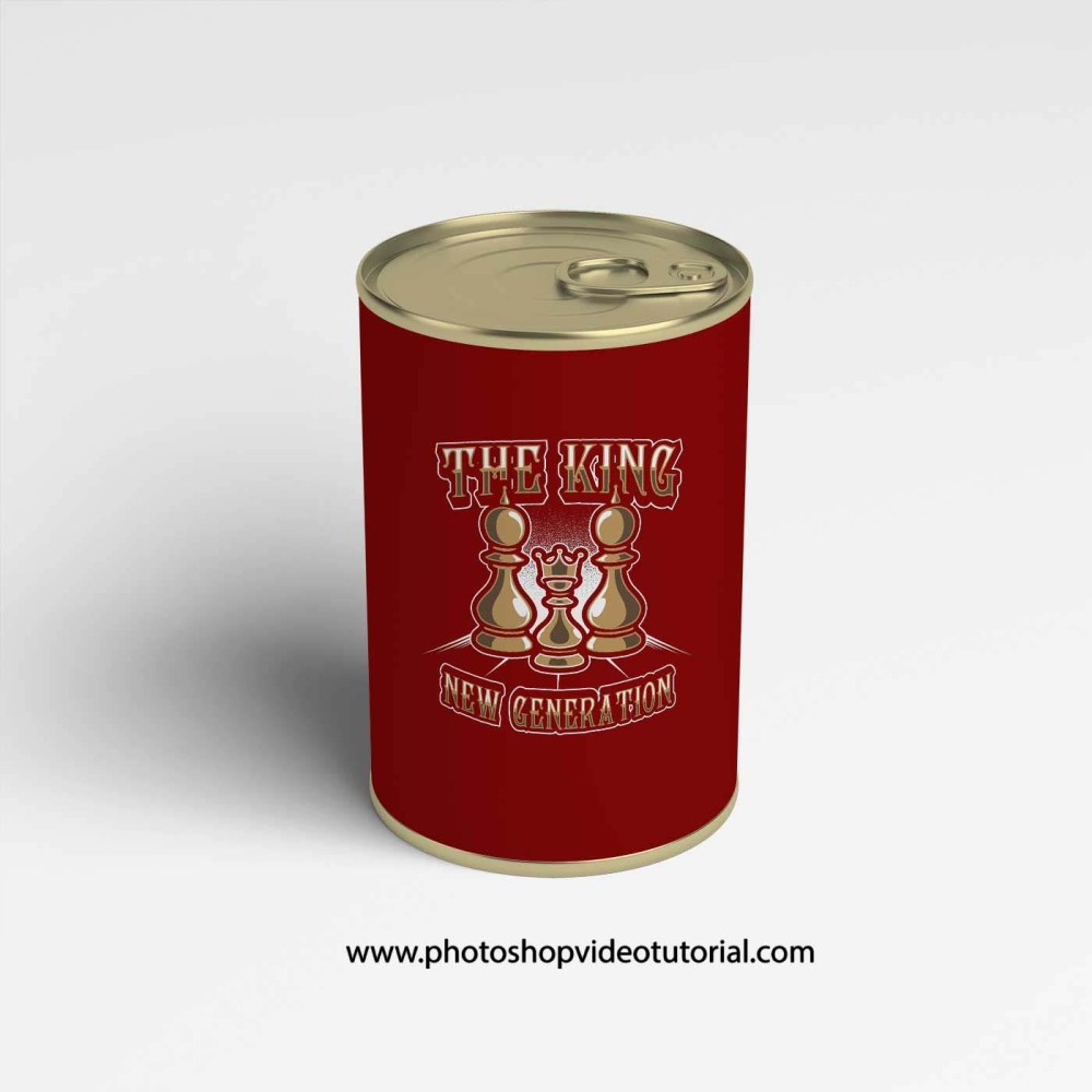 Free Can Label Mockups