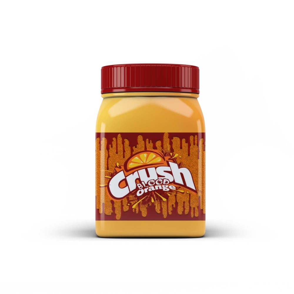 Pickle Square Glass Jar Label Mockup