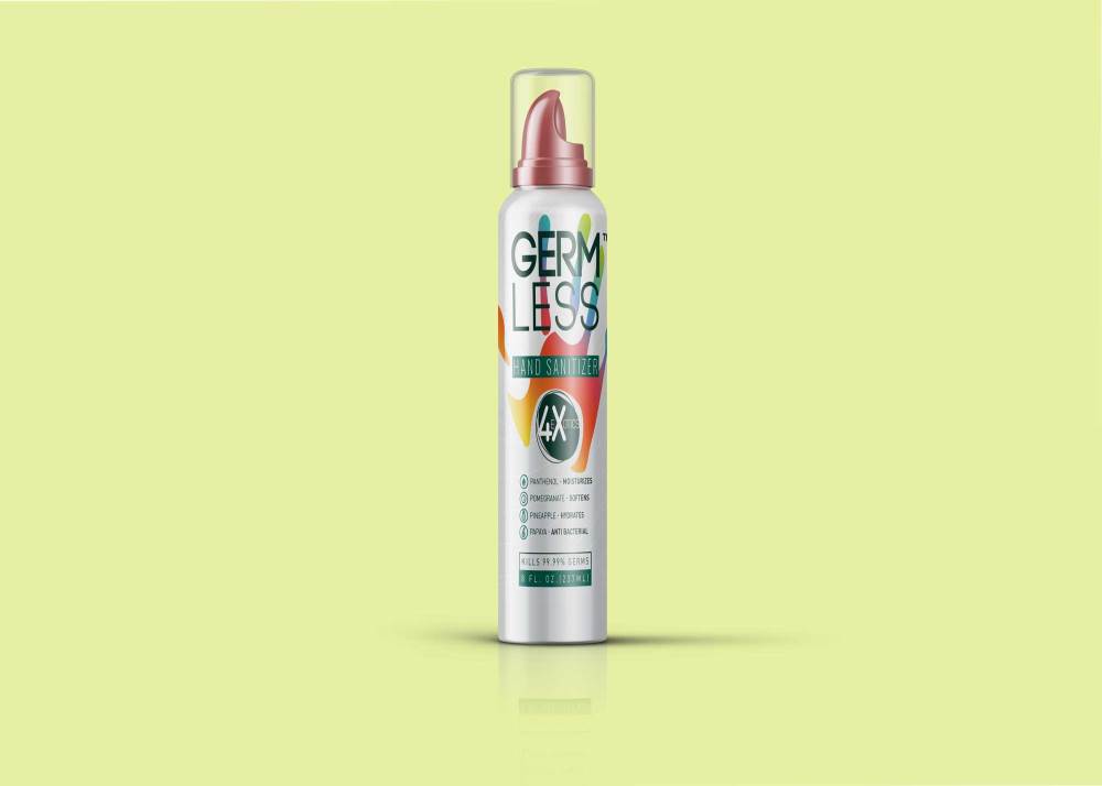 Sanitizer All Bottle Mockup