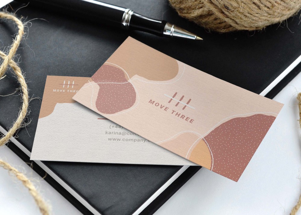 Free Chanel Business Card Mockup - Graphicfolks