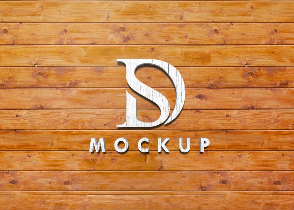 Free Fancy Logo Mockup - Graphicfolks