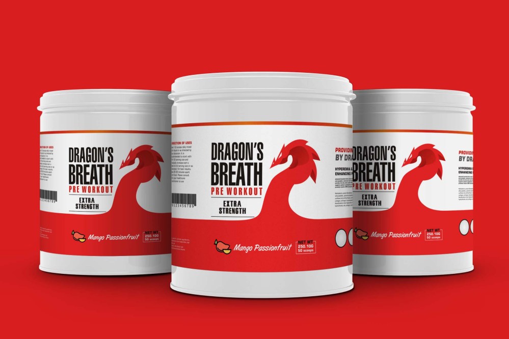 Free Fitness Supplement Bottle Mockup - Graphicfolks