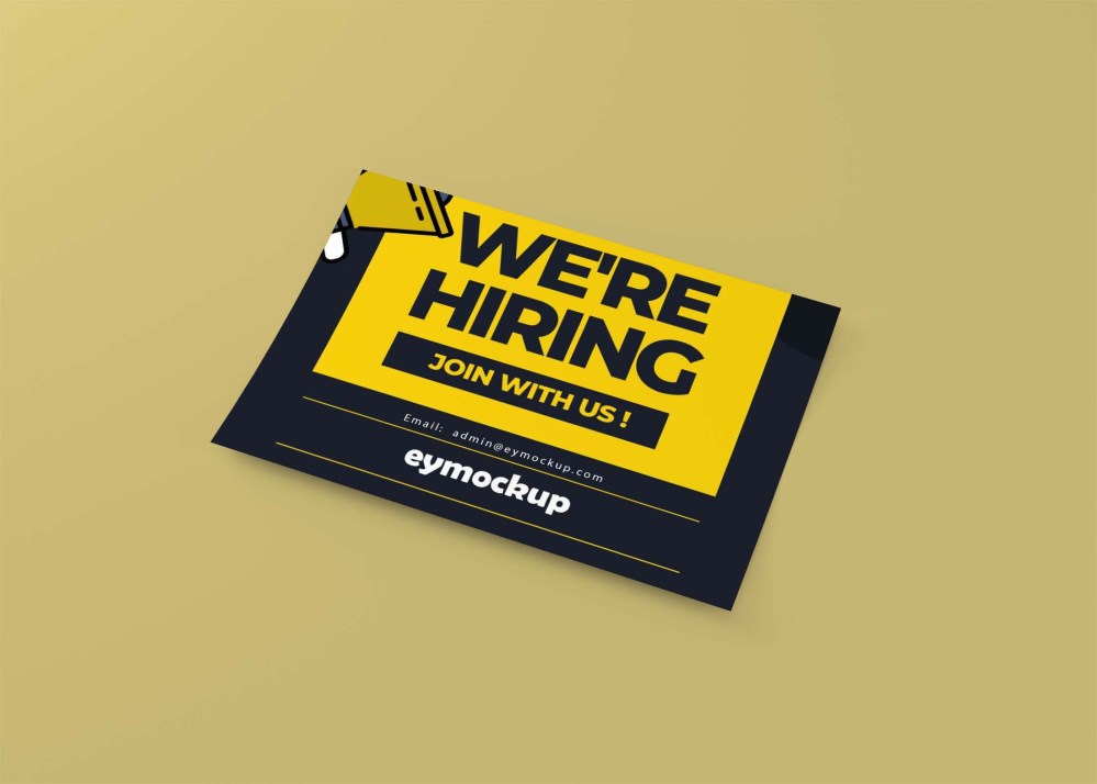 Free Landscape Flyer Mockup - Graphicfolks