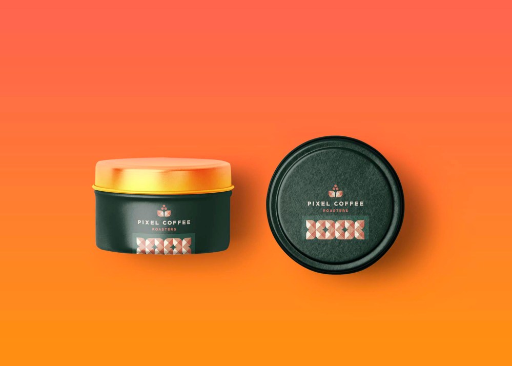 Free Mettalic Cosmetic Jar Mockup - Graphicfolks