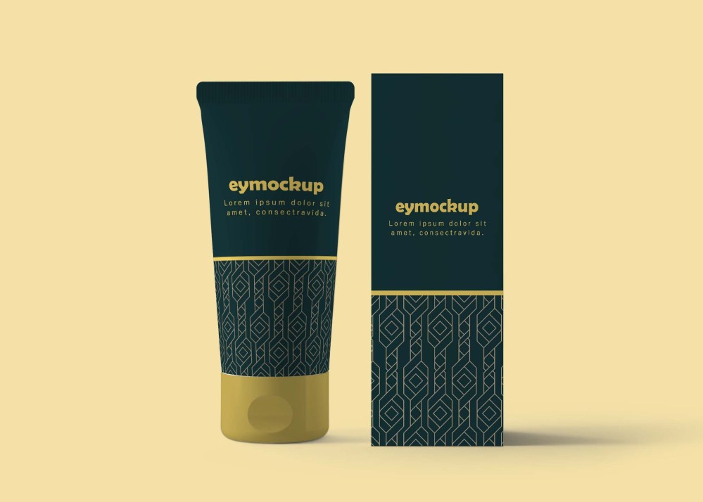 Free Plain Tube Mockup - Graphicfolks