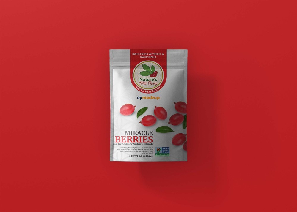 Free Small Paper Pouch Mockup - Graphicfolks