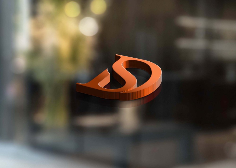 Free Transparent Window Logo Mockup - Graphicfolks