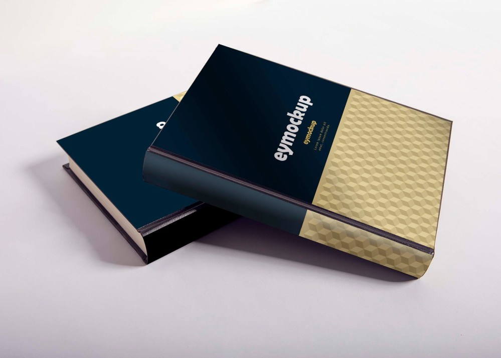 Free Leather Book Cover PSD Mockup - Graphicfolks