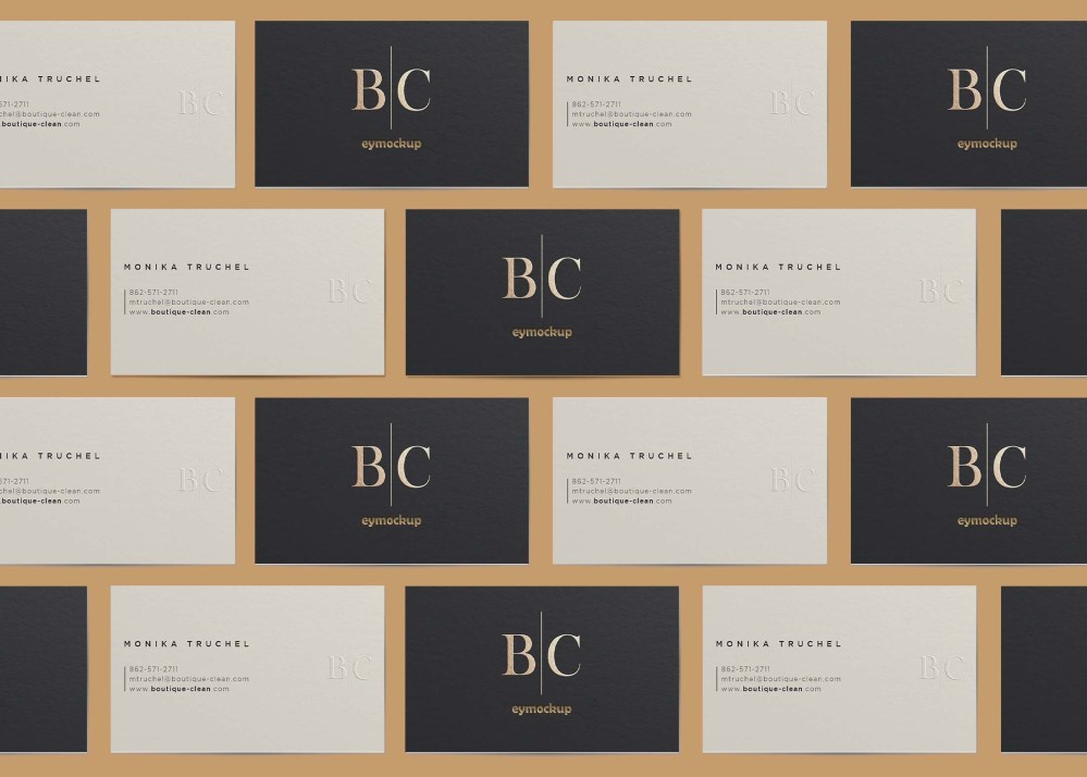 Free premium business card psd mockup - Graphicfolks