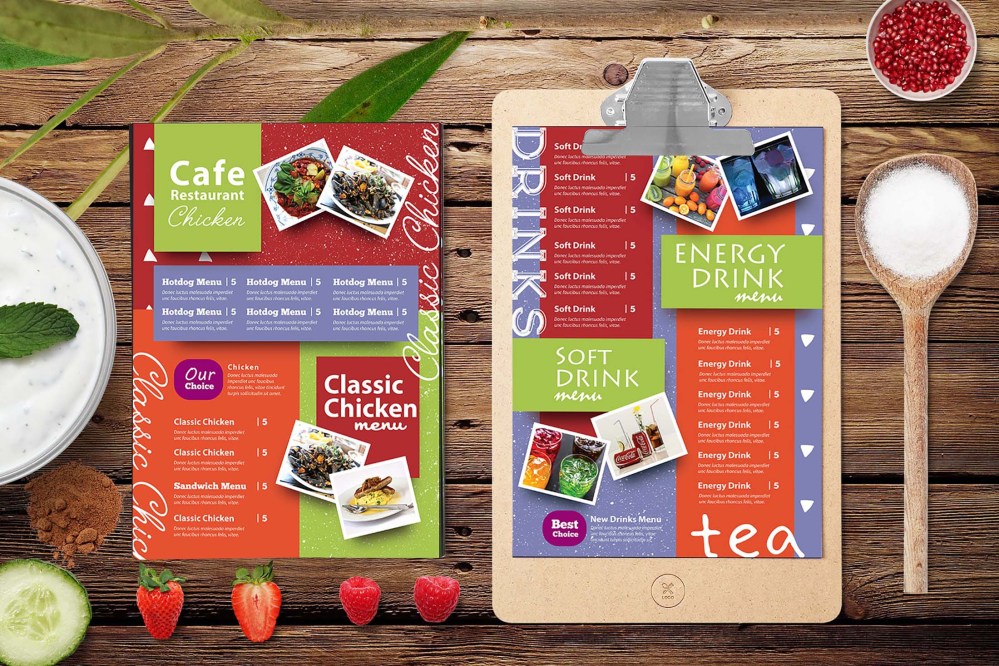 Free Non Veg Menu Card Template - Graphicfolks