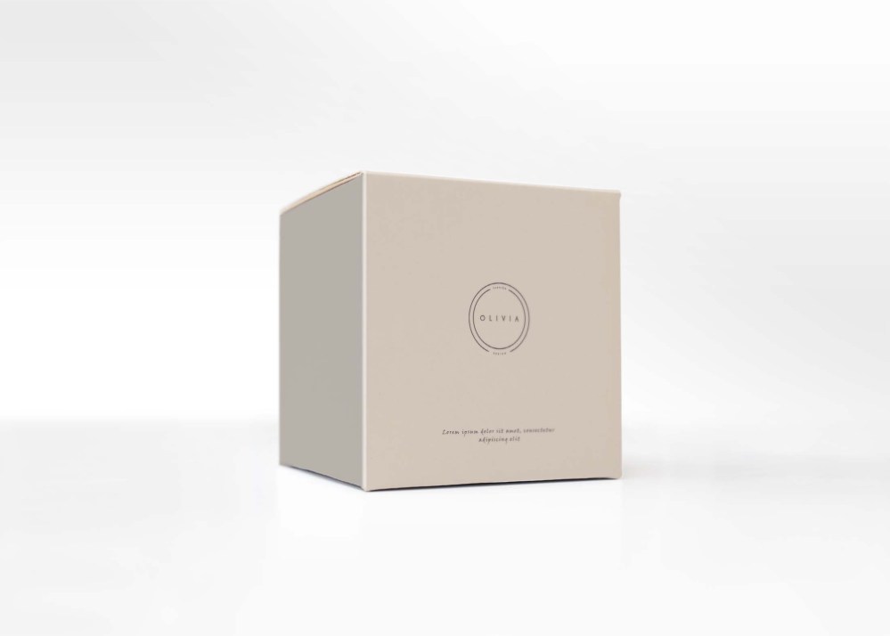 Free Square Box Packaging Mockup - Graphicfolks