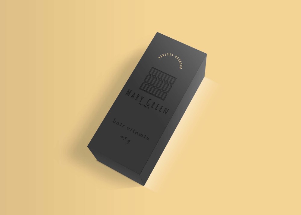 Free Black Box Packaging Mockup - Graphicfolks