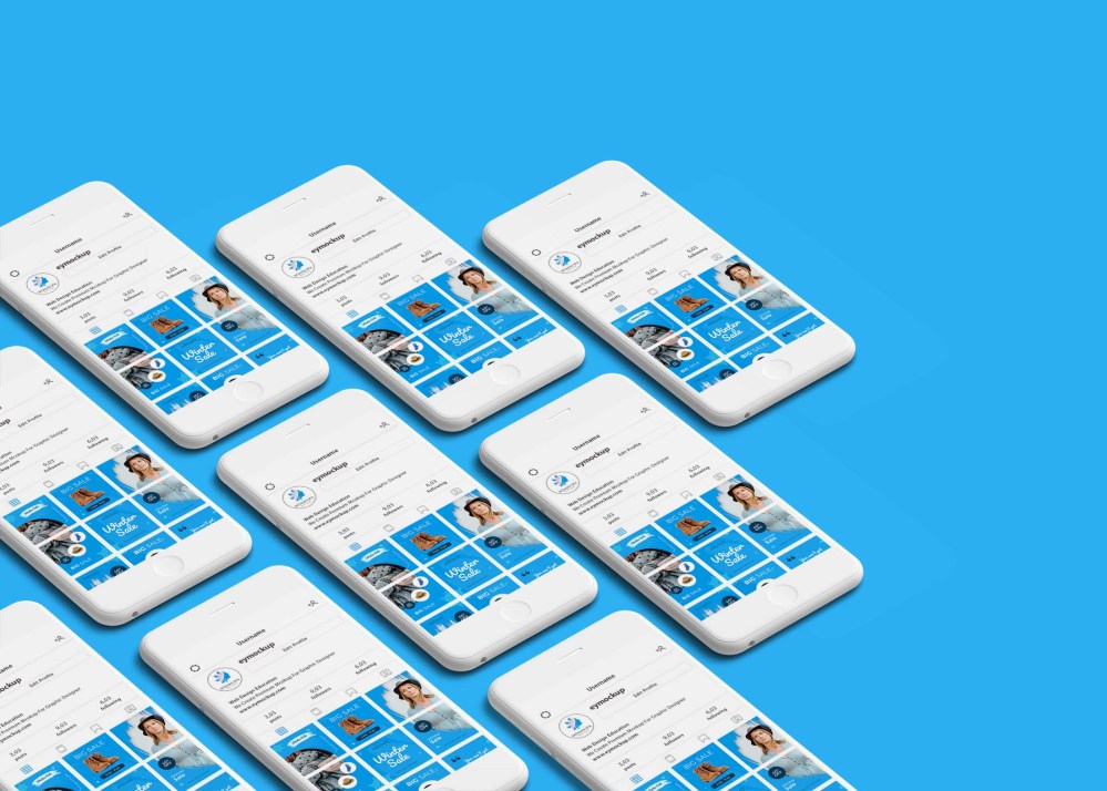 Free iPhone UI Presentation Mockup - Graphicfolks