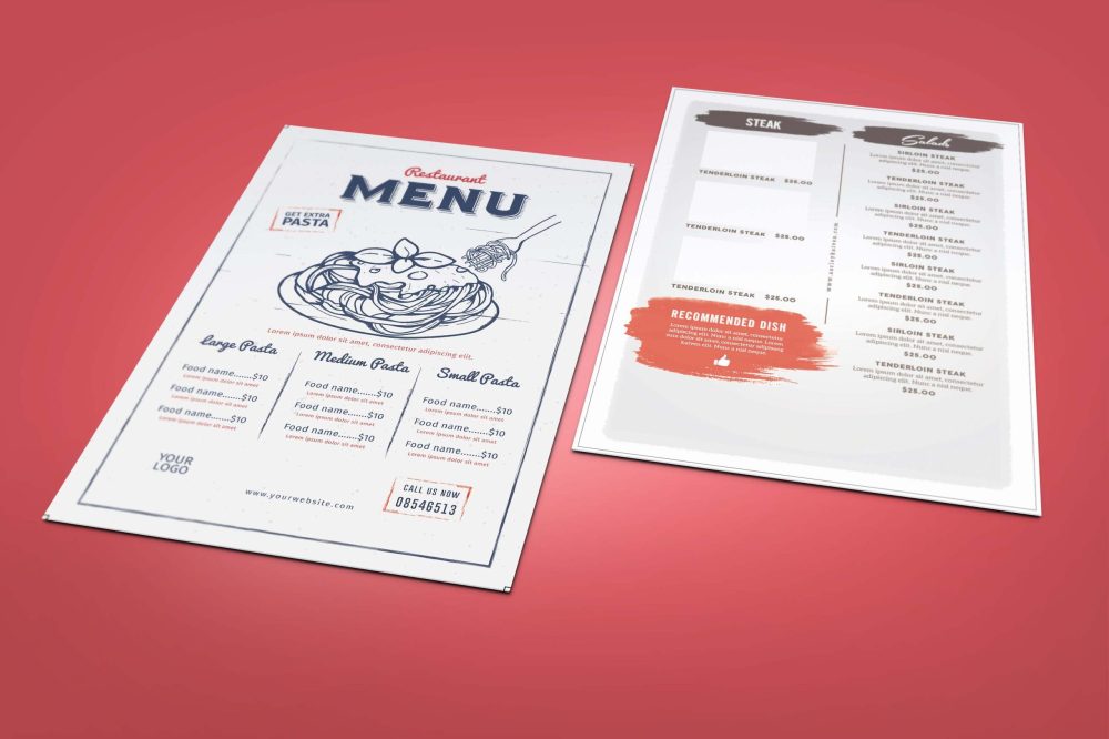 Coffee Menu Design - Graphic Folks