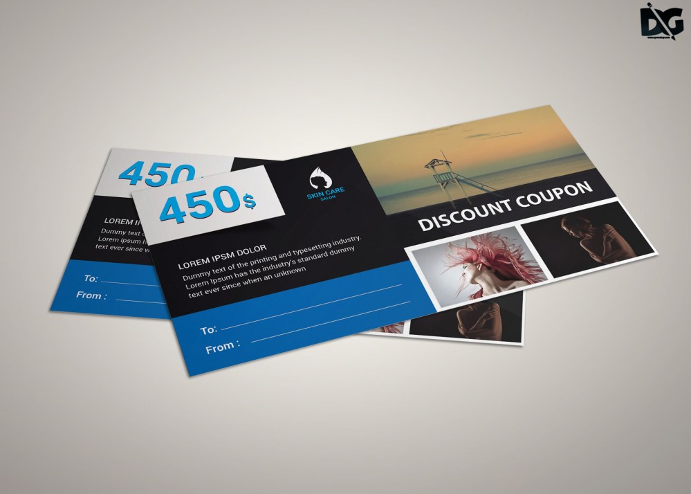 Spa Gift Card Template - Graphic Folks
