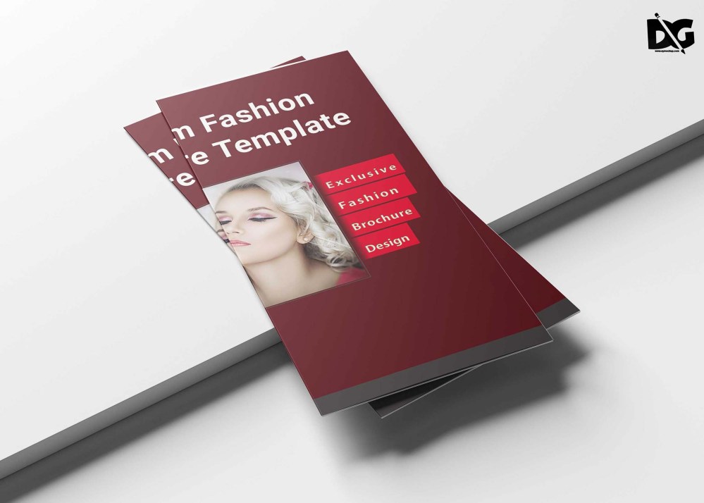 Fashion Tri-fold Brochure Template - Graphic Folks