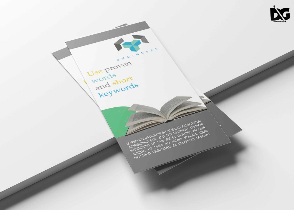 Minimal Tri-fold Brochure - Graphic Folks