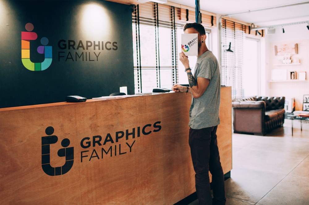Reception Logo Mockup