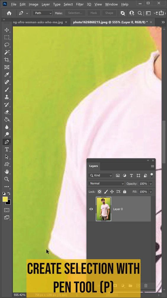 Turn White T-shirt into Any Color | Photoshop